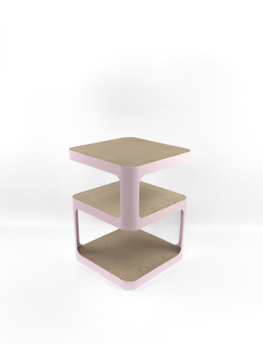 Design-Beistelltisch mit Kratzoption | rose quartz pink