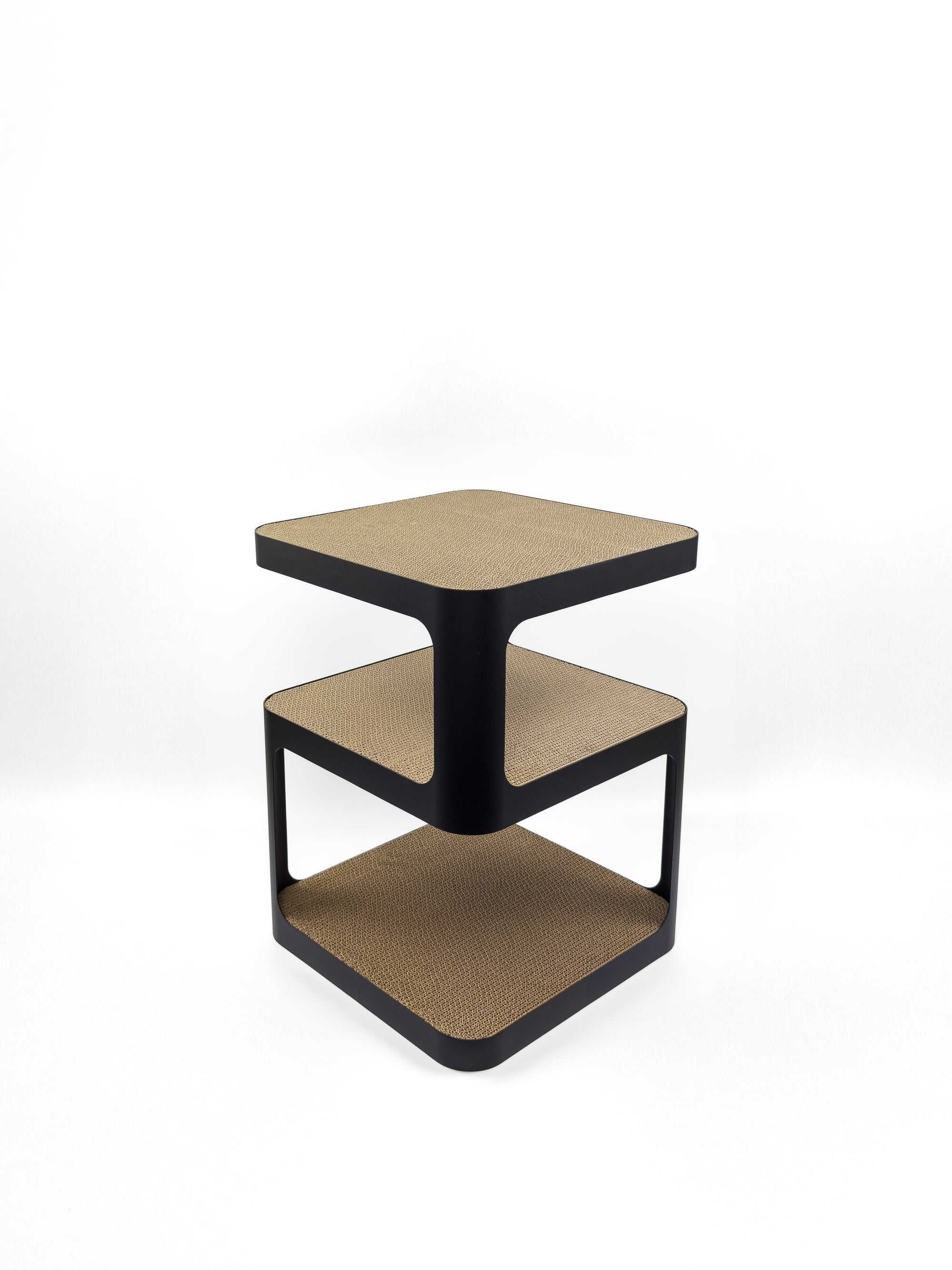 Design-Beistelltisch mit Kratzoption | obsidian black